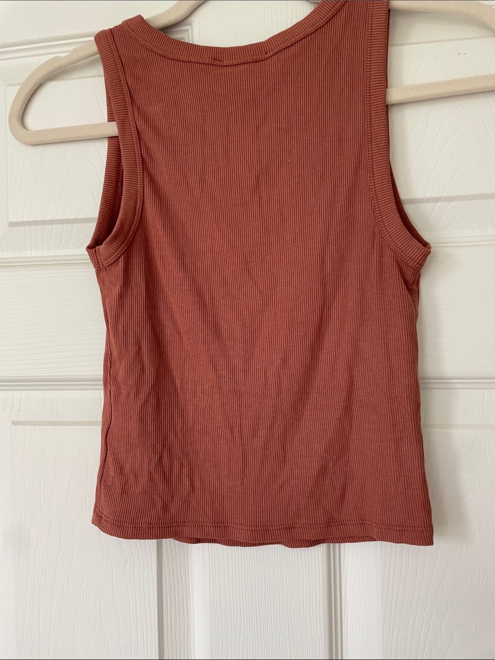Sage + Stone Ribbed Tank Top XS - Picture 3 of 3